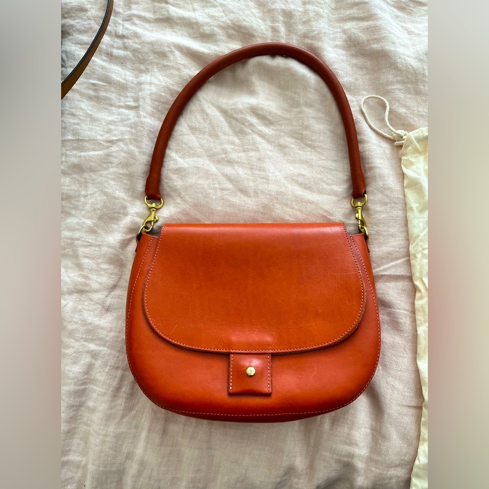 Clare Vivier V structured shoulder bag